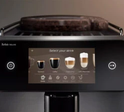 SAECO Xelsis Deluxe SM8780/00 Garantie 3 Ans -Kafftec Magasin machine expresso broyeur saeco xelsis deluxe noir interface