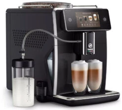 SAECO Xelsis Deluxe SM8780/00 Garantie 3 Ans -Kafftec Magasin machine expresso broyeur saeco xelsis deluxe noir latte