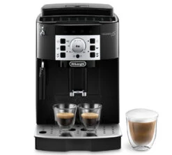 DELONGHI Magnifica ECAM 22.140.B - Garantie 3 Ans -Kafftec Magasin magnifica delonghi 22.140.b couvercle grains