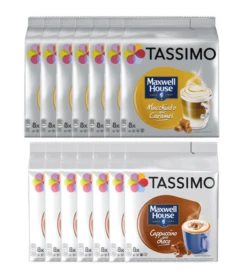 Pack Découverte 112 Dosettes - Maxwell House - TASSIMO