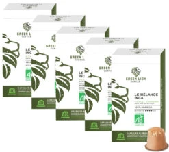 Pack 50 Capsules Bio Le Mélange Inca - Compatibles Nespresso® - GREEN LION COFFEE