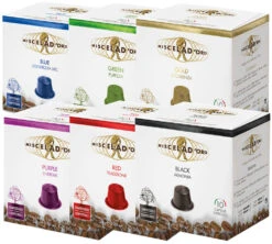 Pack Découverte 60 Capsules Bio -compatibles Nespresso® - MISCELA D'ORO