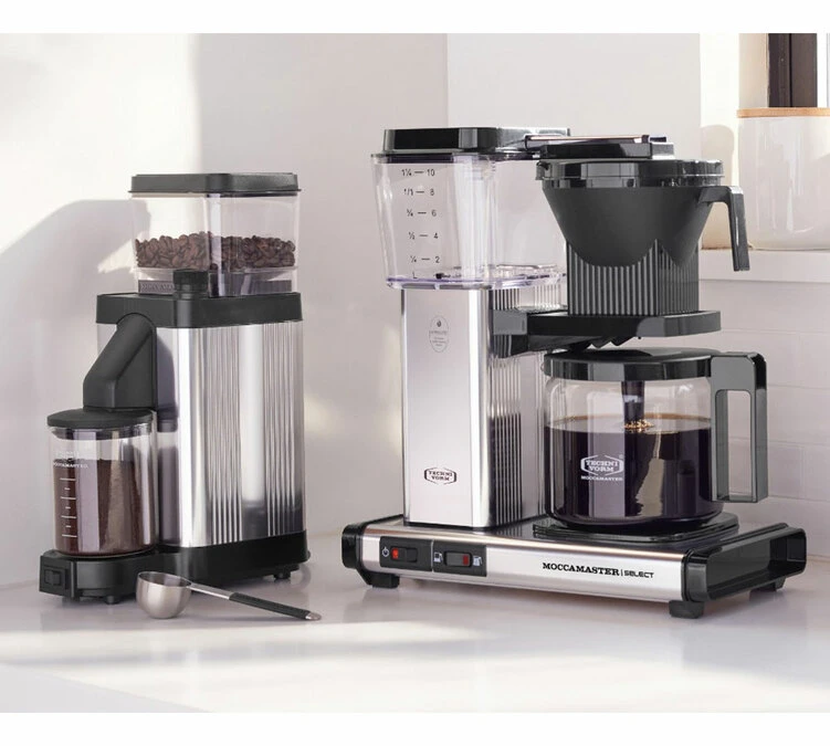 Moulin à Café MOCCAMASTER KM5 - Aluminium Poli 8 Moulin à Café MOCCAMASTER KM5 - Aluminium Poli – Image 6