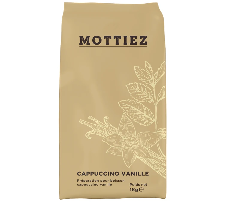 Cappuccino Vanille 1kg - MOTTIEZ 3 Cappuccino Vanille 1kg - MOTTIEZ