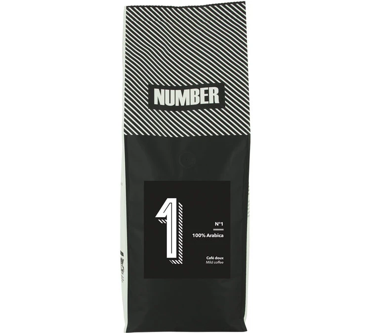 1kg Café En Grain 100% Arabica Number N°1 - NUMBER 3 1kg Café En Grain 100% Arabica Number N°1 - NUMBER