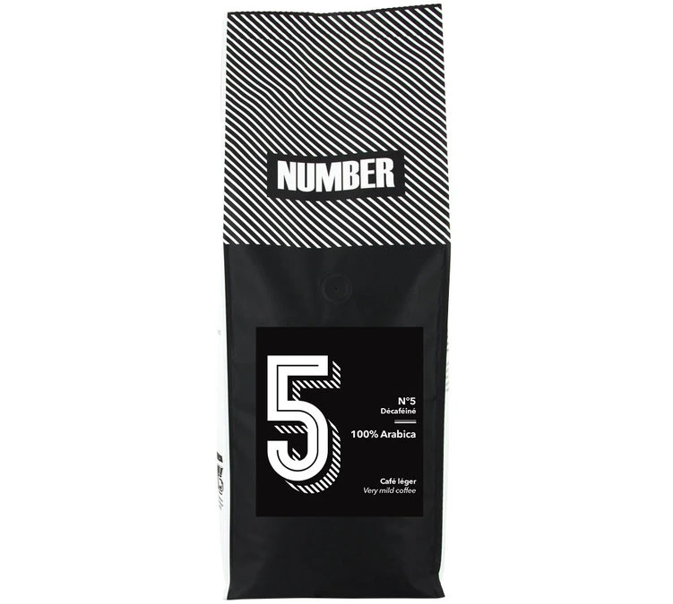 1kg Café En Grain Décaféiné Number N°5 - NUMBER 3 1kg Café En Grain Décaféiné Number N°5 - NUMBER