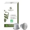 Capsules Compatibles Nespresso® - Bio - L'Original X100 - Green Lion Coffee -Kafftec Magasin originalite