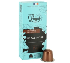 50 Capsules Le Pacifique - Compatibles Nespresso® - CAFÉS LUGAT -Kafftec Magasin p 2