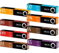 Pack Découverte 80 Capsules DELTA Q