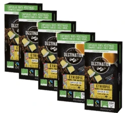 Pack 50 Capsules Moka Awasas Bio - Compatible Nespresso® - DESTINATION