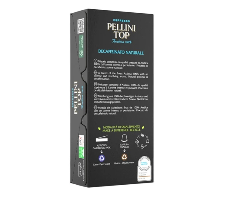 50 Capsules Compatibles Nespresso® PELLINI - Decaffeinato 4 50 Capsules Compatibles Nespresso® PELLINI - Decaffeinato – Image 2