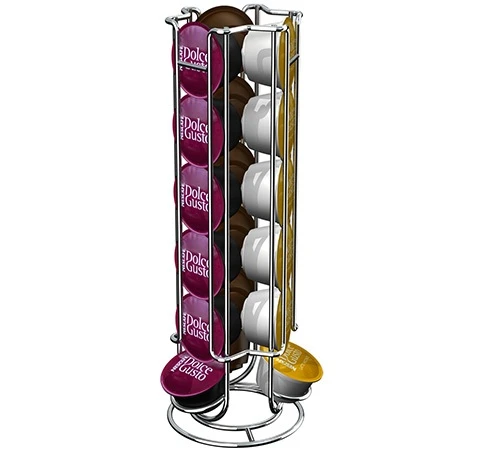 Porte Capsules Distributeur Servicio Pour Dolce Gusto - 18 Capsules - TAVOLA SWISS 3 Porte Capsules Distributeur Servicio Pour Dolce Gusto - 18 Capsules - TAVOLA SWISS