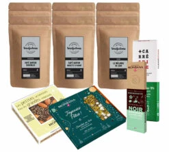 Pack Découverte Cafés Moulus Et Chocolats - MAXICOFFEE
