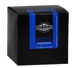 Café Capsules X40 Expresso FAP Decafeiné - Cafés RICHARD