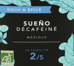 50 Capsules Deca Bio Sueño - Compatibles Nespresso® - CAFÉS LUGAT 11 50 Capsules Deca Bio Sueño - Compatibles Nespresso® - CAFÉS LUGAT -Kafftec Magasin s4 2