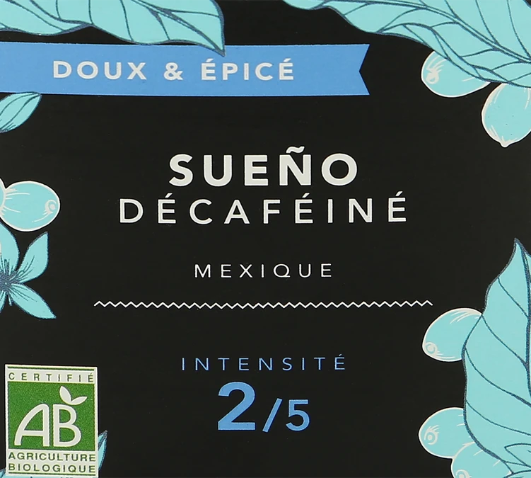 50 Capsules Deca Bio Sueño - Compatibles Nespresso® - CAFÉS LUGAT 7 50 Capsules Deca Bio Sueño - Compatibles Nespresso® - CAFÉS LUGAT – Image 5