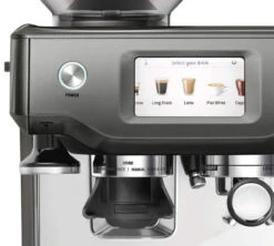 Machine Expresso SAGE The Barista Touch SES880BST4EEU1 Inox Noir -Kafftec Magasin sage baristatouch gris 1