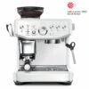 Machine Expresso SAGE Barista Express Impress SES876SST4EEU1 Blanc Sel De Mer -Kafftec Magasin sage express impress blanc 1 1