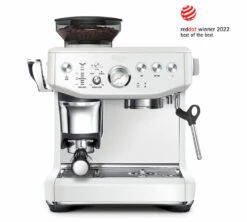 Machine Expresso SAGE Barista Express Impress SES876SST4EEU1 Blanc Sel De Mer