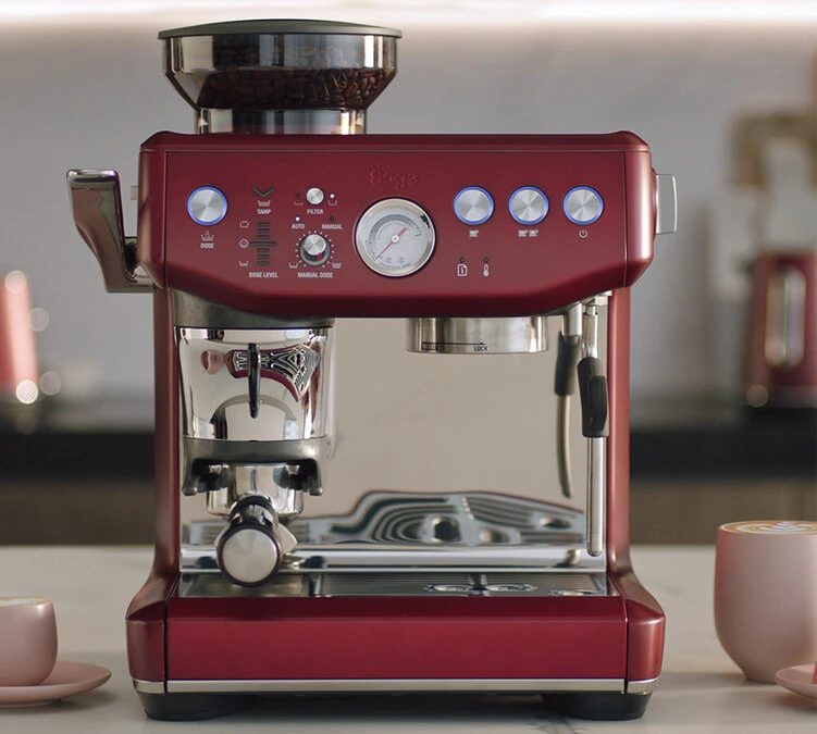 Machine Expresso SAGE Barista Express Impress SES876RVC4EEU1 Rouge Velours 4 Machine Expresso SAGE Barista Express Impress SES876RVC4EEU1 Rouge Velours – Image 2