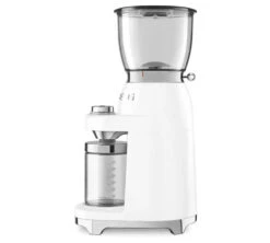 Moulin à Café SMEG Blanc CGF01WHEU Années 50 -Kafftec Magasin smeg broyeur blanc 3