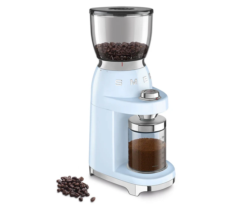 Moulin à Café SMEG Bleu Azur CGF01PBEU Années 50 4 Moulin à Café SMEG Bleu Azur CGF01PBEU Années 50 – Image 2