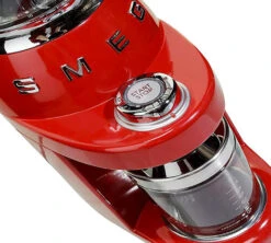 Moulin à Café SMEG Rouge CGF01RDEU Années 50 -Kafftec Magasin smeg broyeur rouge 4