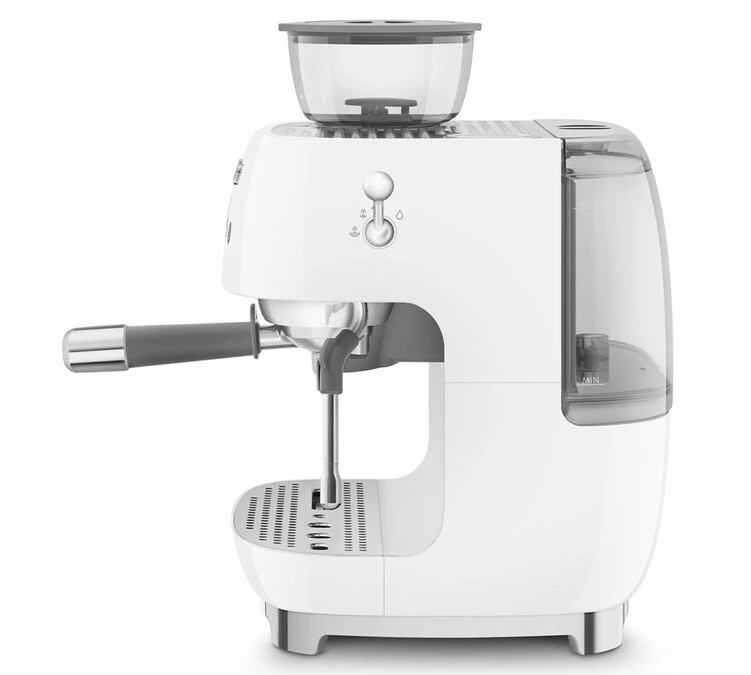 Machine Expresso SMEG EGF03WHEU Blanche Années 50 Avec Moulin Intégré 4 Machine Expresso SMEG EGF03WHEU Blanche Années 50 Avec Moulin Intégré – Image 2