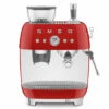 Machine Expresso SMEG EGF03RDEU Rouge Années 50 Avec Moulin Intégré 1 Machine Expresso SMEG EGF03RDEU Rouge Années 50 Avec Moulin Intégré -Kafftec Magasin smeg egf03 rouge 1 1