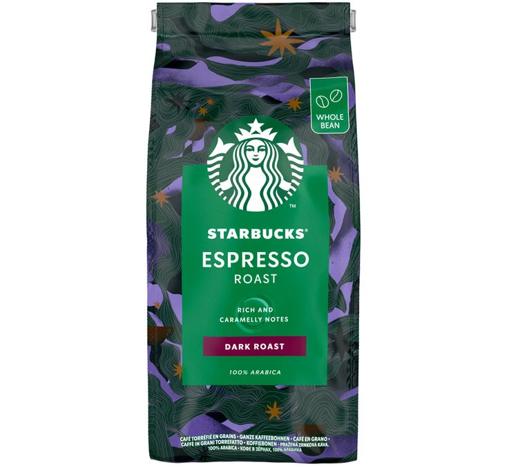 450g Café En Grain Espresso Roast - STARBUCKS 3 450g Café En Grain Espresso Roast - STARBUCKS