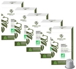 Pack 50 Capsules Bio Sweet Dreams Décaféiné - Compatibles Nespresso® - GREEN LION COFFEE