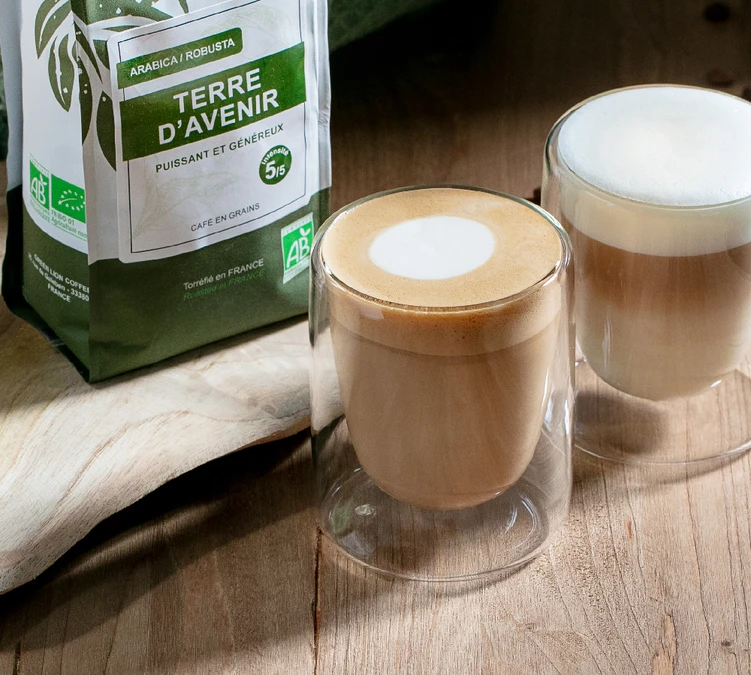 1 Kg Café En Grain Bio Terre D'avenir - Green Lion Coffee 4 1 Kg Café En Grain Bio Terre D'avenir - Green Lion Coffee – Image 2