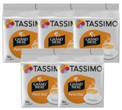 Pack 80 Dosettes Grand Mère Petit Déjeuner - TASSIMO
