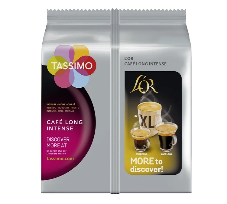 Pack 80 Dosettes L'OR Café Long Intense - TASSIMO 4 Pack 80 Dosettes L'OR Café Long Intense - TASSIMO – Image 2
