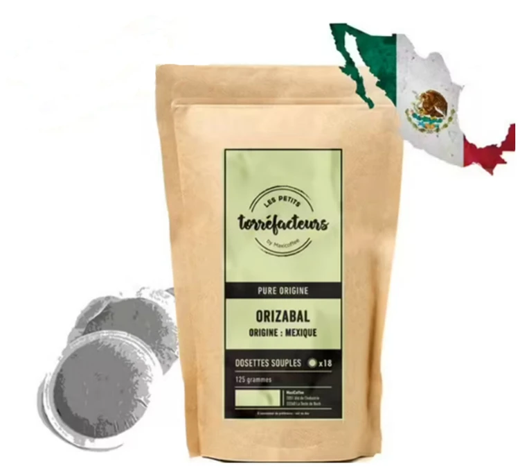 90 Dosettes Souples - Orizabal Mexique - LES PETITS TORREFACTEURS 3 90 Dosettes Souples - Orizabal Mexique - LES PETITS TORREFACTEURS