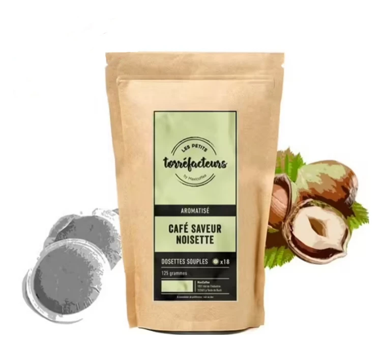 90 Dosettes Souples - Saveur Noisette X90 - LES PETITS TORREFACTEURS 3 90 Dosettes Souples - Saveur Noisette X90 - LES PETITS TORREFACTEURS