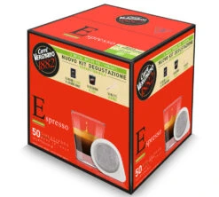 Caffè Vergnano Kit Dosettes ESE-Espresso-avec Gobelets- CAFFE VERGNANO