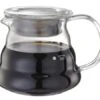 Carafe En Verre Pour Dripper 2-3 Tasses - Tiamo 2 Carafe En Verre Pour Dripper 2-3 Tasses - Tiamo -Kafftec Magasin verseuse verrre dripper espresso gear