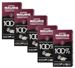 Pack 50 Capsules Centopercento - Compatible Nespresso® - CAFFE MAURO
